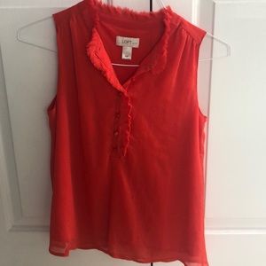 Orange tank top